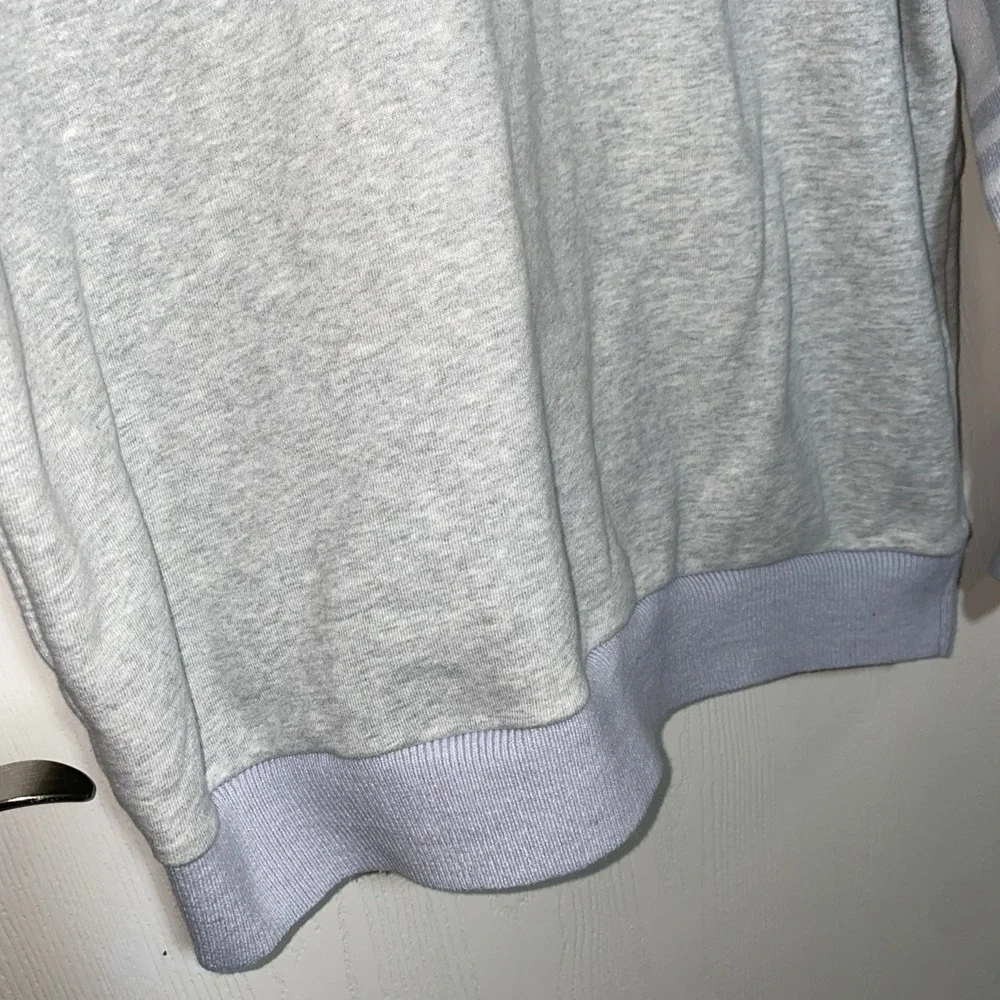 Adidas Originals Real Scarf Crew‎ Casual Sports Round Neck Pullover Grey XL